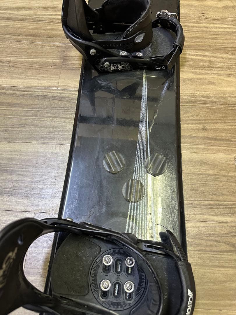 スノーボード ATLANTIS151cm ビンディングSALOMON S/M