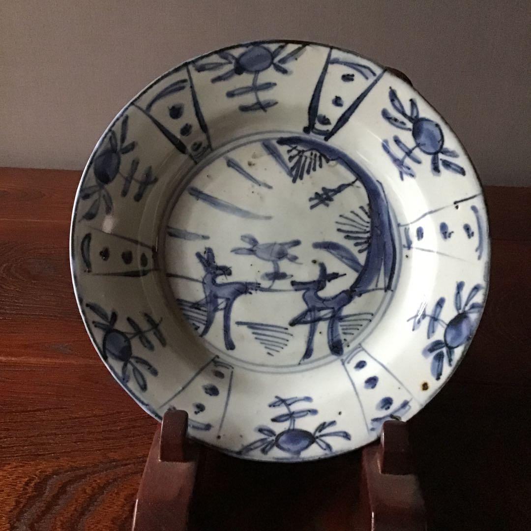 初期伊万里　芙蓉手　皿