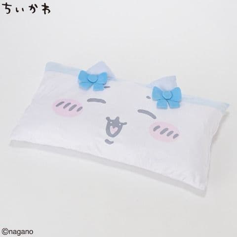 ハチワレ　しまむら　ダイカット長座ぶとん　クッション　ちいかわ
