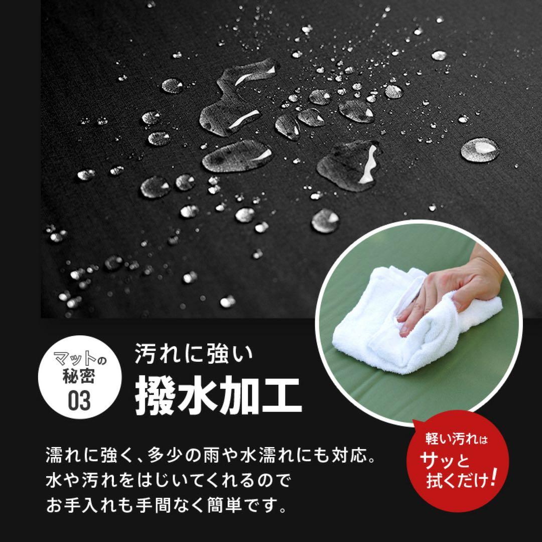 【新品】AND MYSELF インフレーターコット ベージュ キャンプ用品