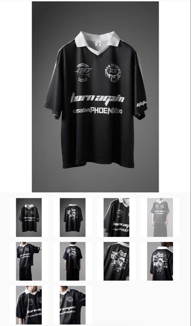 【新品】TAKUYA∞の創り方 フットボール Tシャツ/ブラック M