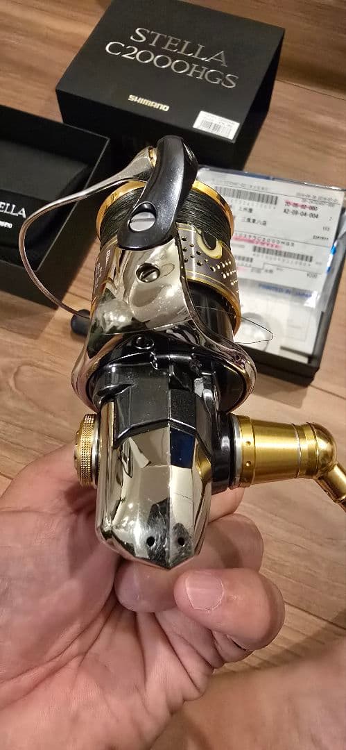 10ステラC2000HGS わたらせ樹脂工房オーダーノブ　ラインローラーAIR等
