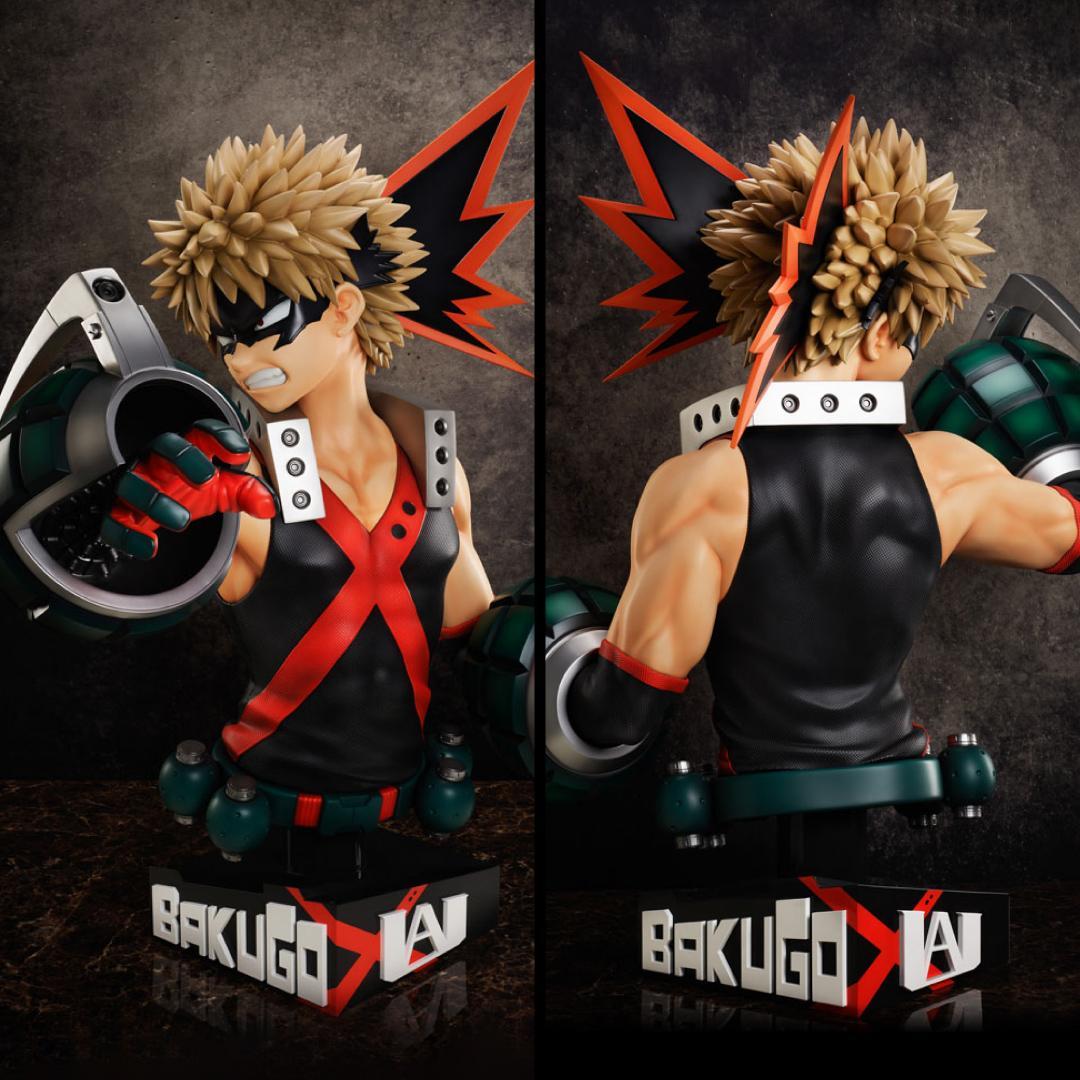 【新品】爆豪勝己 1/1 胸像フィギュア『僕のヒーローアカデミア』F:NEX限定