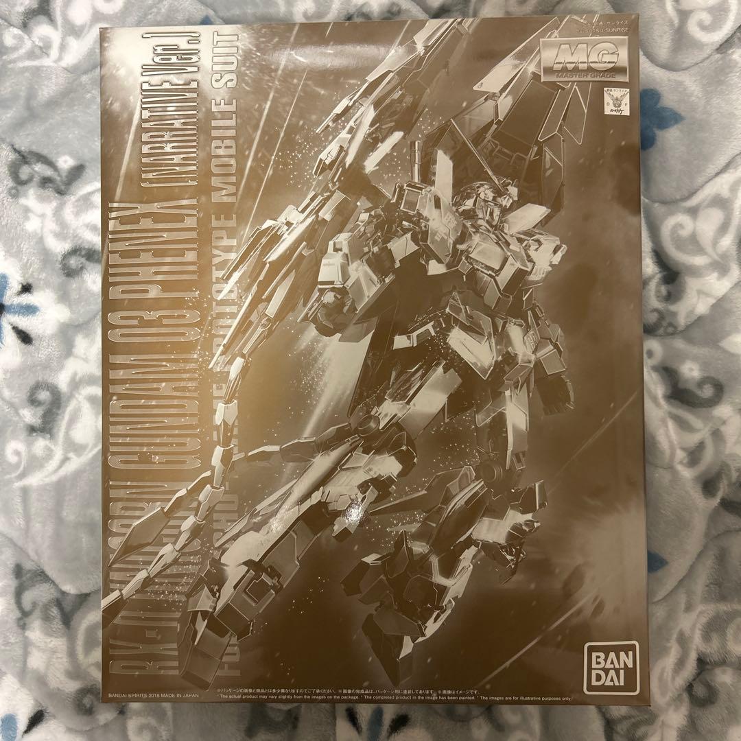MG 1/100 フェネクス (ユニコーンガンダム) ゴールド