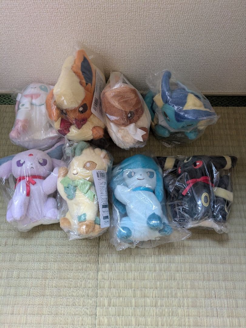 ポケモンぬいぐるみ 8体セット　ポケモンセンター