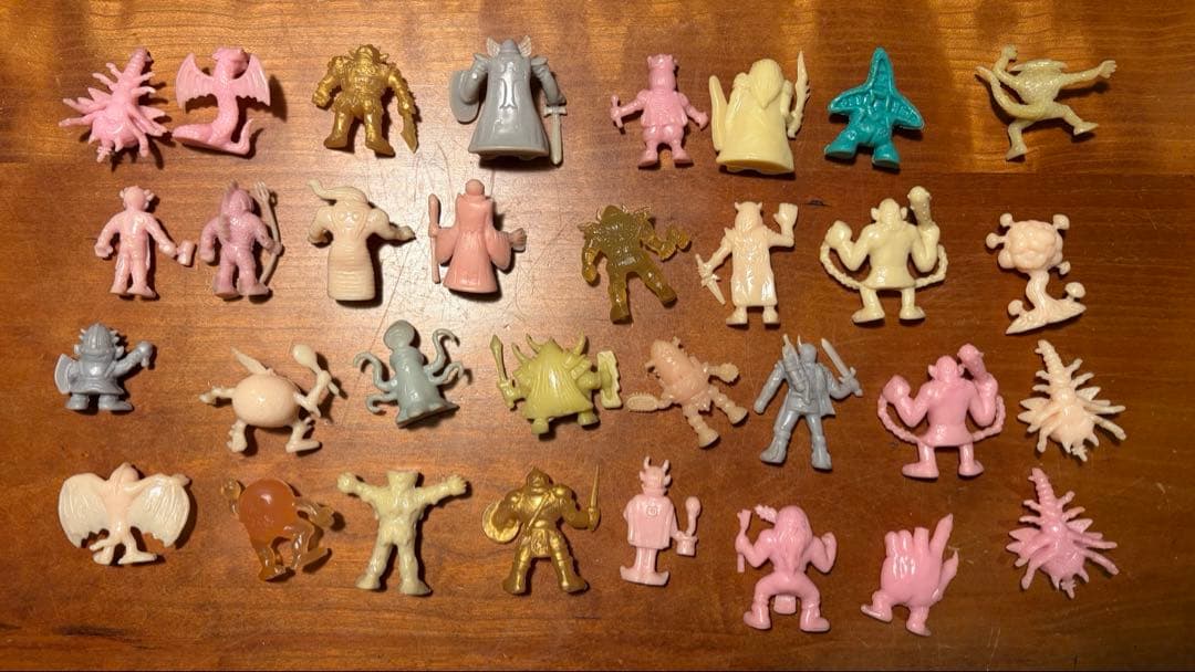 ネクロスの要塞　フィギュアセット　32体　当時物