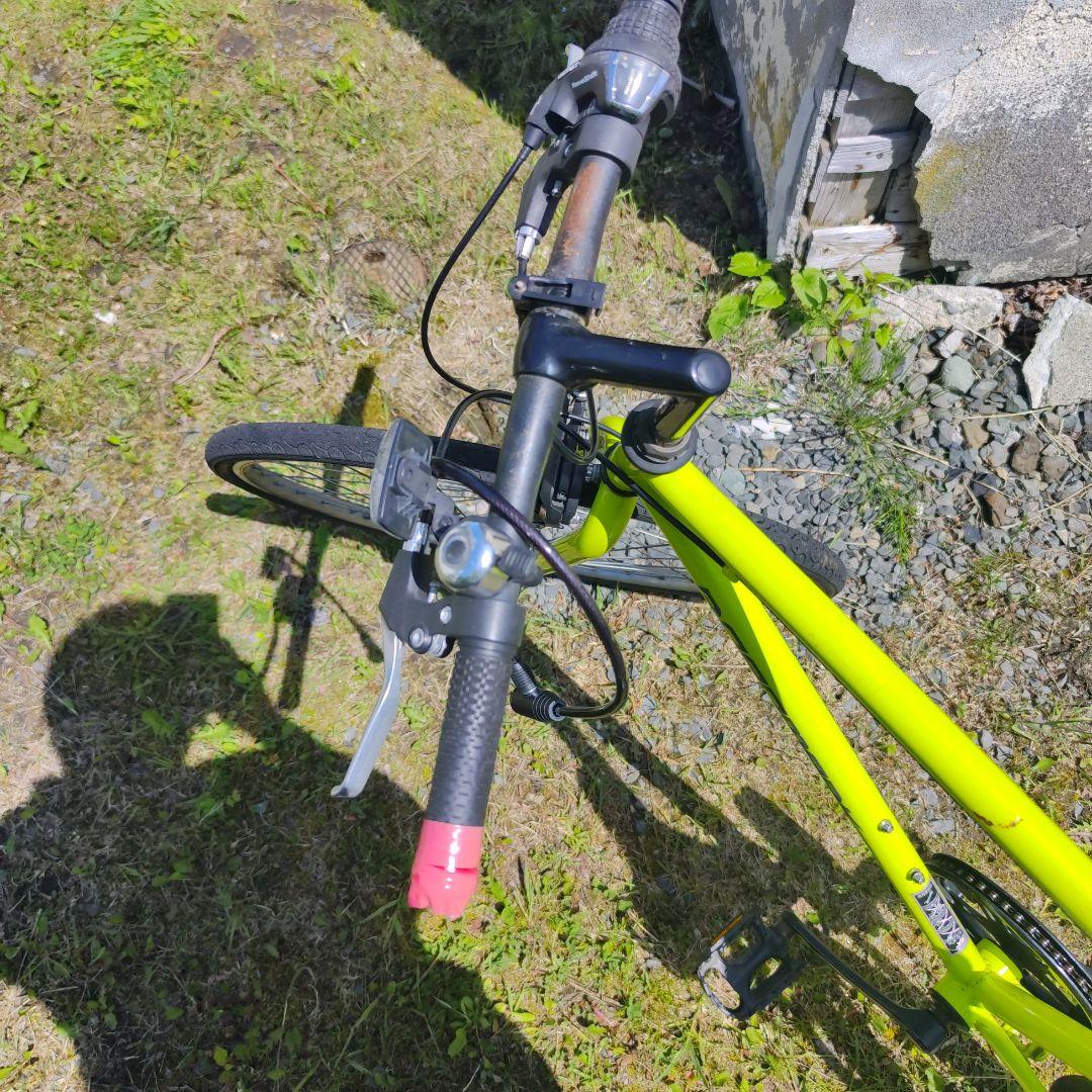 DAINICHI 大日産業 クロスバイク ロードマーク R700 蛍光イエロー