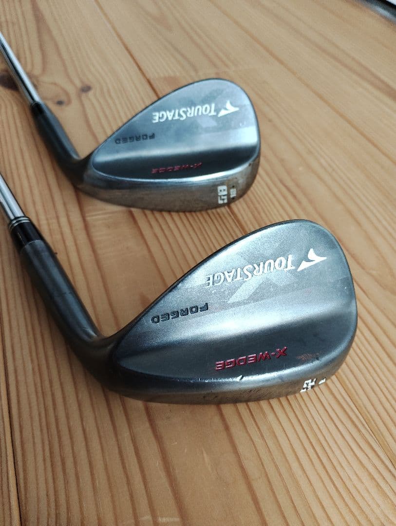 【希少】ツアーステージ、ノーメッキウェッジ52&58set