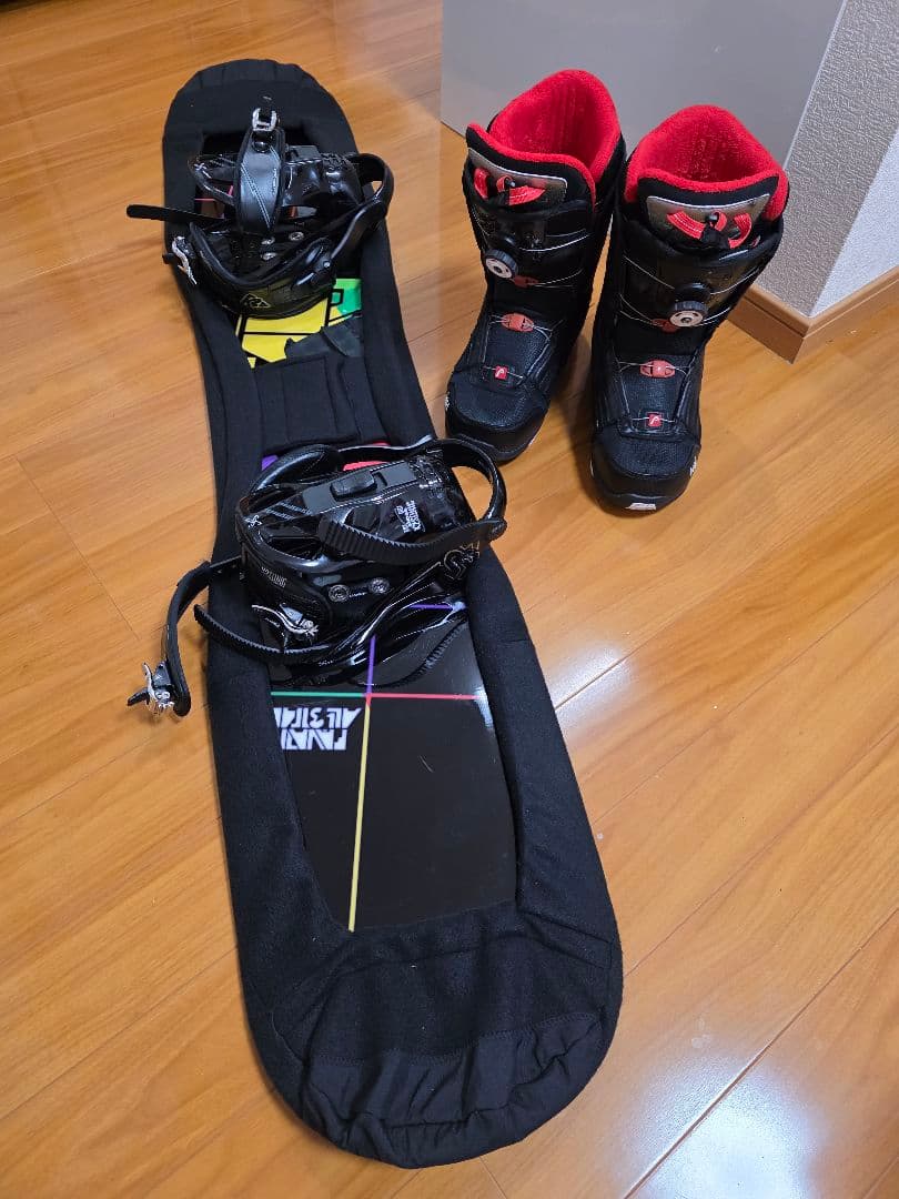 【メンズ】FANATIC ALL STAR 154cm BOAブーツ付3点セット