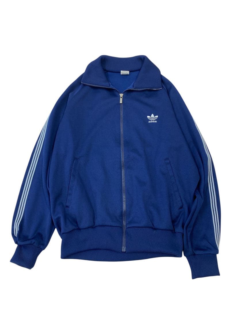 e465☆adidas 80s希少トラックジャケット 西ドイツ刺繍ロゴ