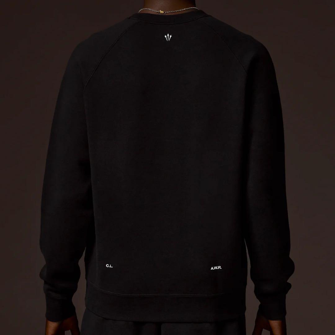 NOCTA Fleece CS Crew BLACK Lサイズ NIKE