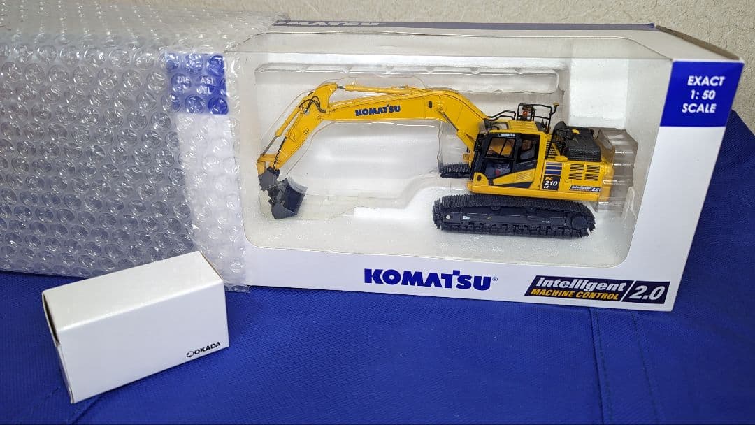 珍品 コマツ PC210LC 2.0モデル 1/50 小割機 セット