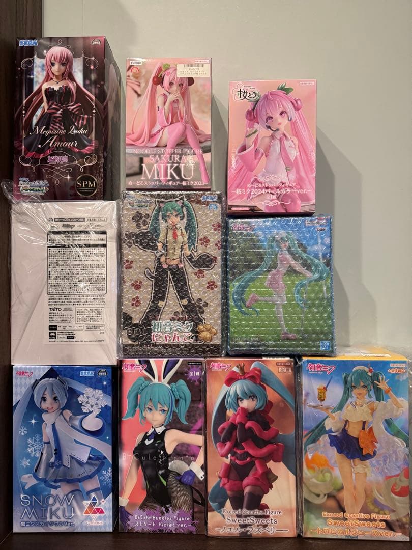 初音ミク　フィギュア詰め合わせ　10点セット