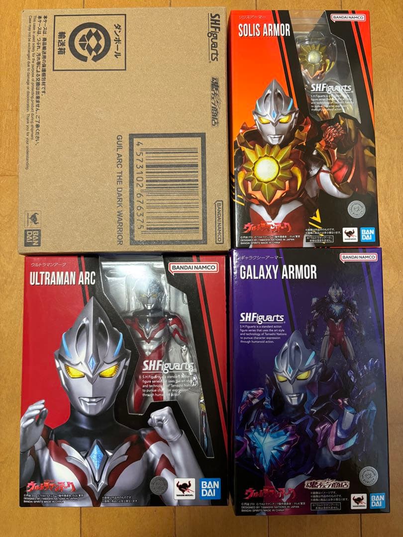 （未開封あり）S.H.Figuarts アーク、ギルアーク、アーマー類まとめ