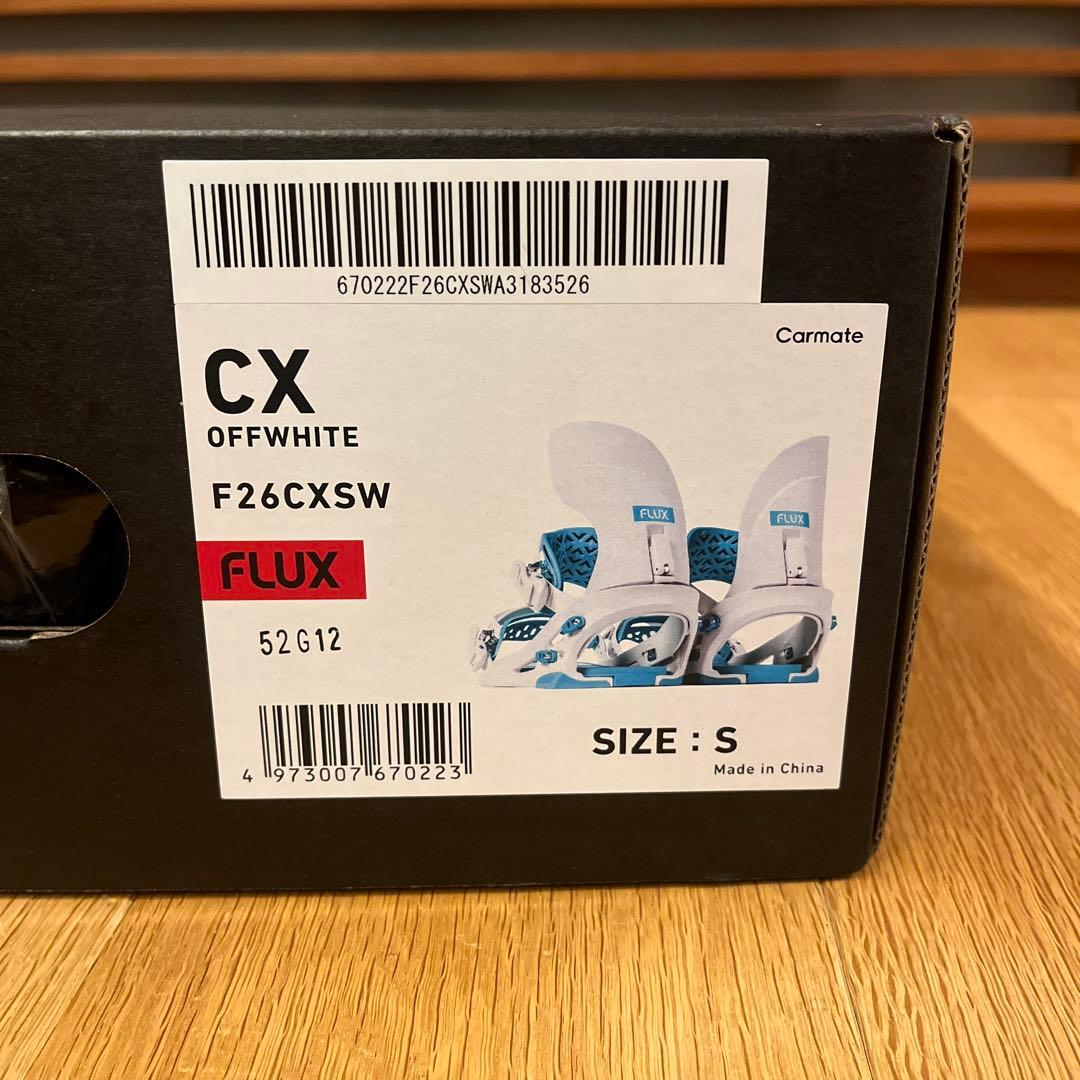 FLUX cx offwhite sサイズ
