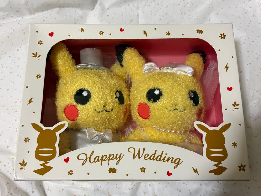 ピカチュウ ウェディングぬいぐるみ 2体セット