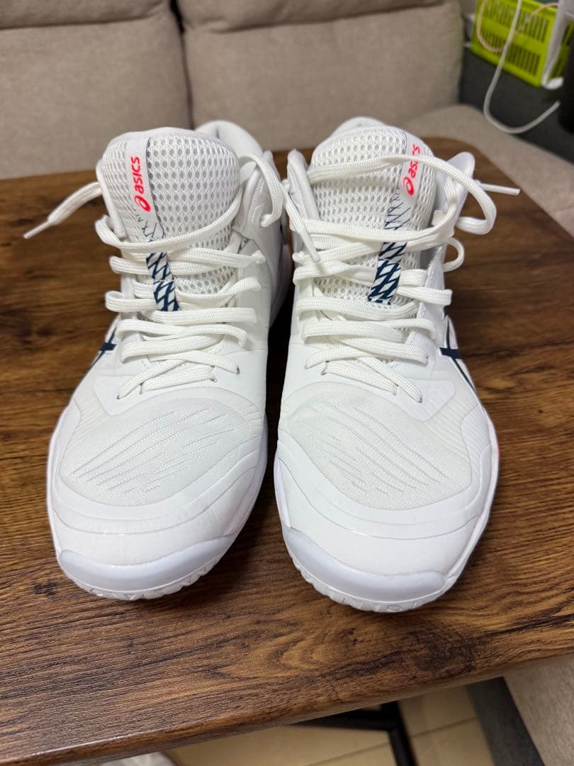 ASICS バレーボールシューズ ホワイト/ネイビースカイエリートFF3
