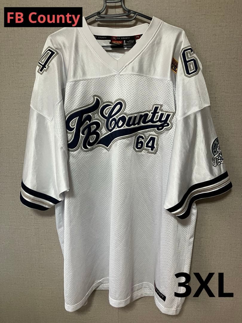 【値下げ中】【美品】FB County ゲームシャツ 3XL チカーノbboy