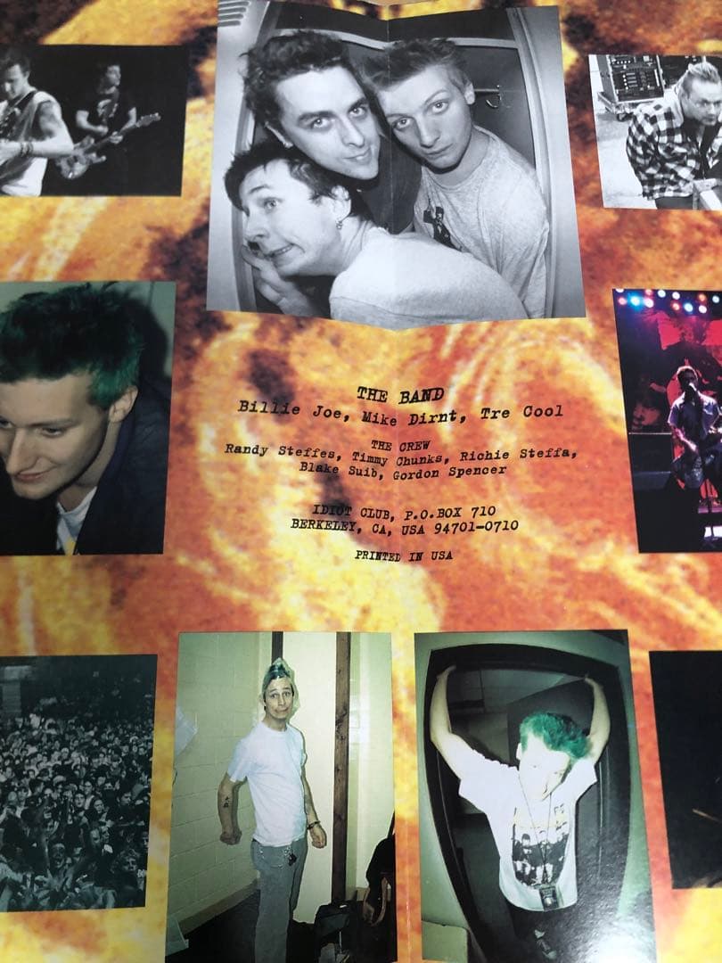 GreenDay World Tour '96 パンフレット