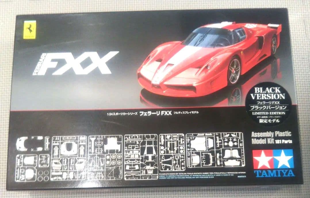 TAMIYA⬛️フェラーリ FXX ブラックバージョン 1/24