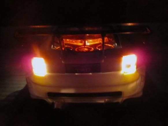 童友社 (1/12) スポコン系 トヨタ CELICA TRD ライト点灯