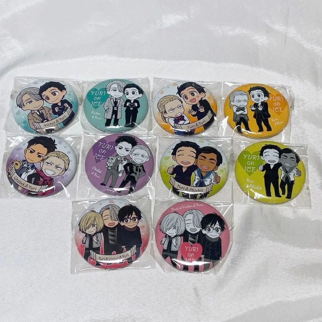 ユーリ!!! on ICE キャラバッジコレクション コンプリート