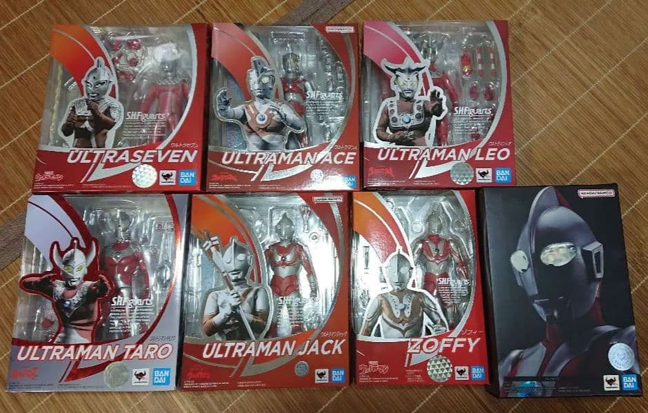 真骨彫 ウルトラマン 他 フィギュアーツ　ウルトラ6兄弟 まとめ売りバラ売り不可