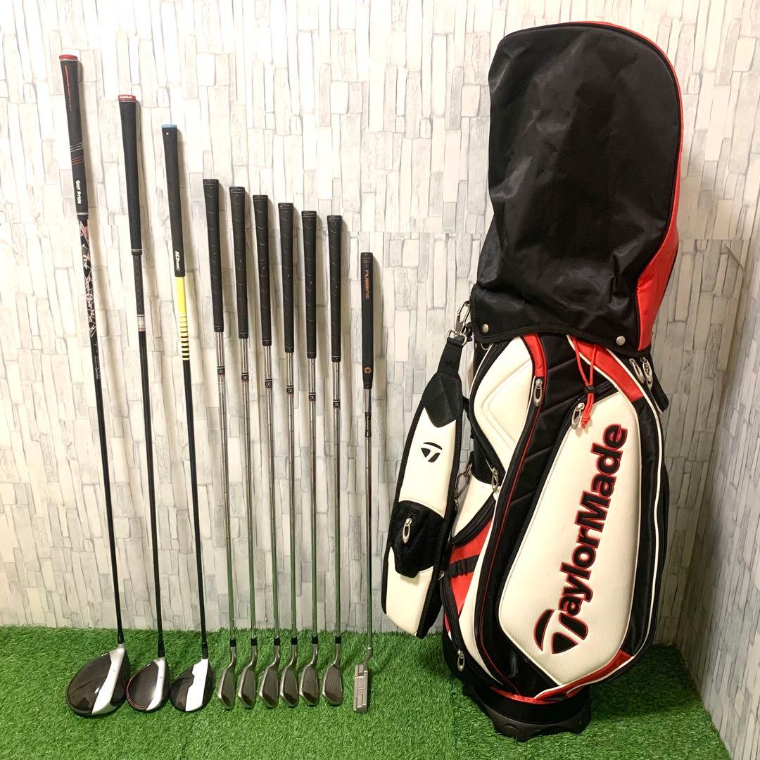 全てTaylorMade M5M4M2 高級パター付 超本格ゴルフクラブセット