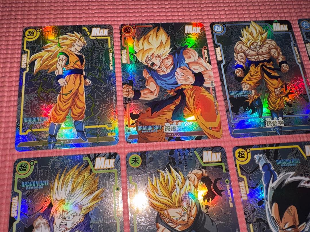 星キチさん専用　コミパラ①②③④ ドラゴンボール　キラカード