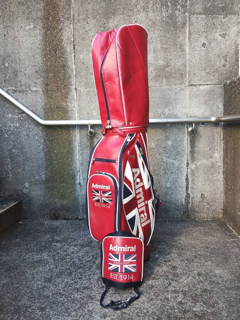 超美品 Admiral GOLF 9.5型3点ベルト ツアーモデル