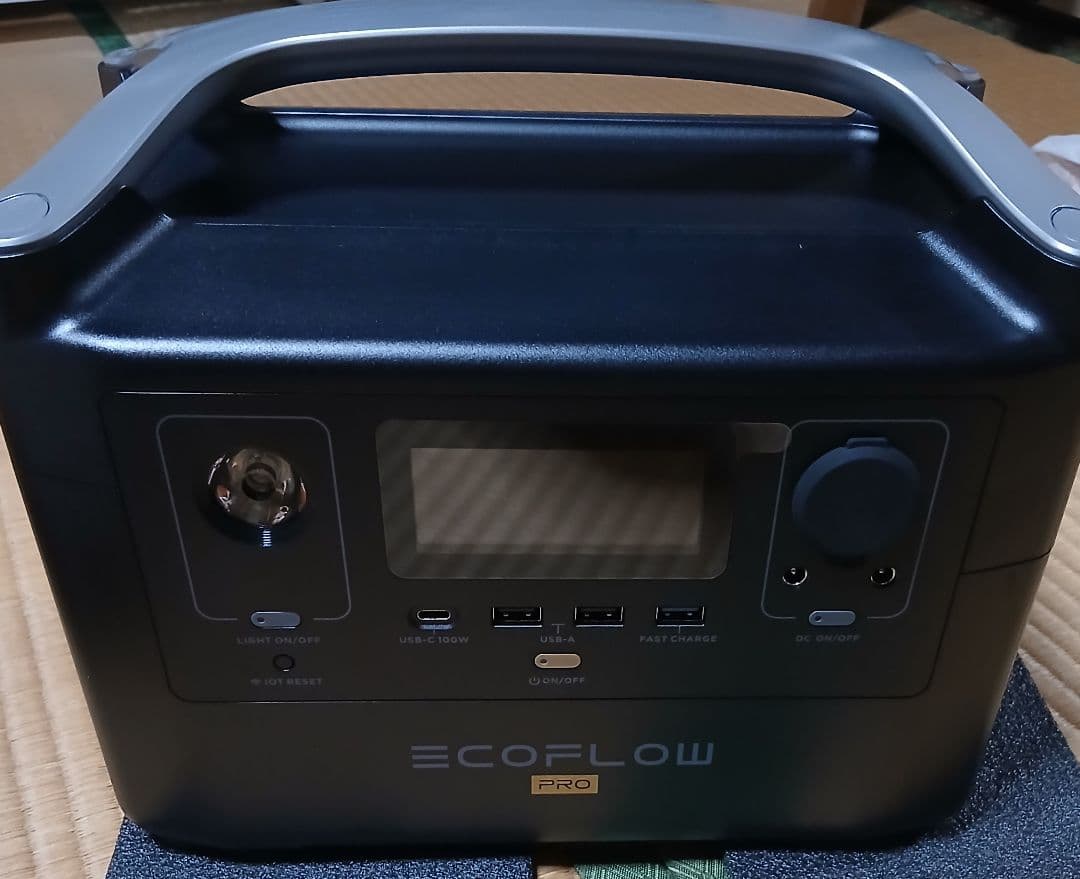 EcoFlow Pro 720wh ポータブル電源