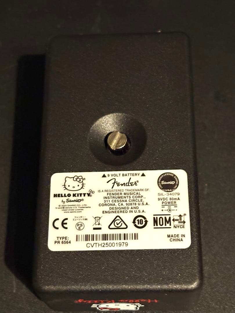 Fender Hello Kitty Fuzz エフェクター