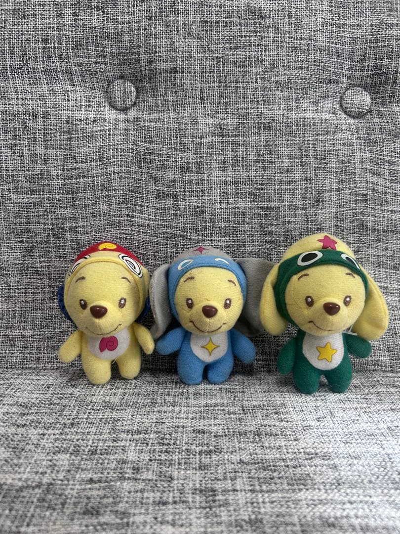 激レア‼️ケロロ軍曹 ディズニー baby くまのプーさんコラボ ぬいぐるみ