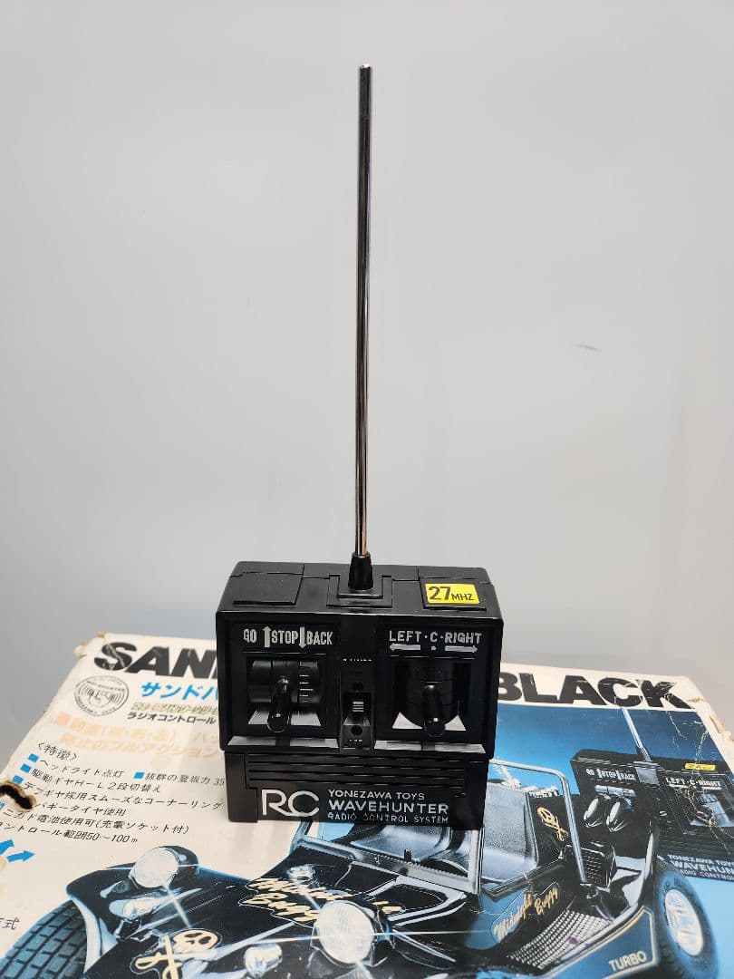 ヨネザワ サンドバギー ブラック RC 1/14 昭和レトロ 箱付 ラジコン