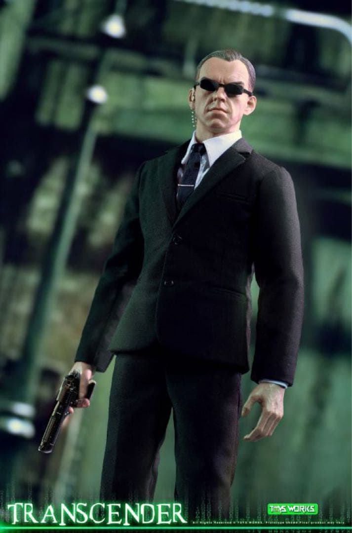 マトリックス エージェント・スミス 1/6 スケール アクション フィギュア
