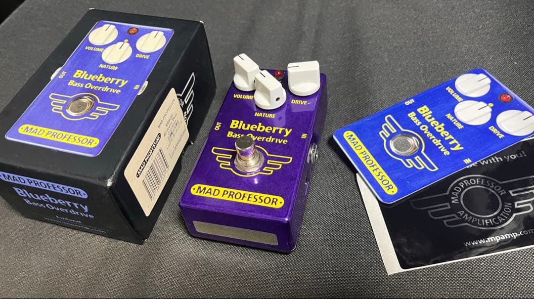 ベース Mad Professor Blueberry Bass Overdrive