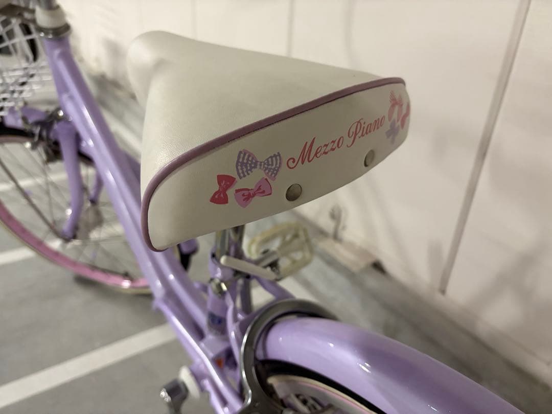 Mezzo Piano 子供用自転車 紫色　20インチ