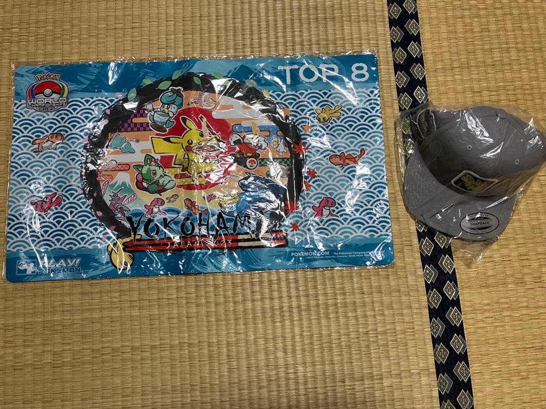 【もうすぐ終了】WCS2023 TOP8プレイマット、TOP8キャップセット