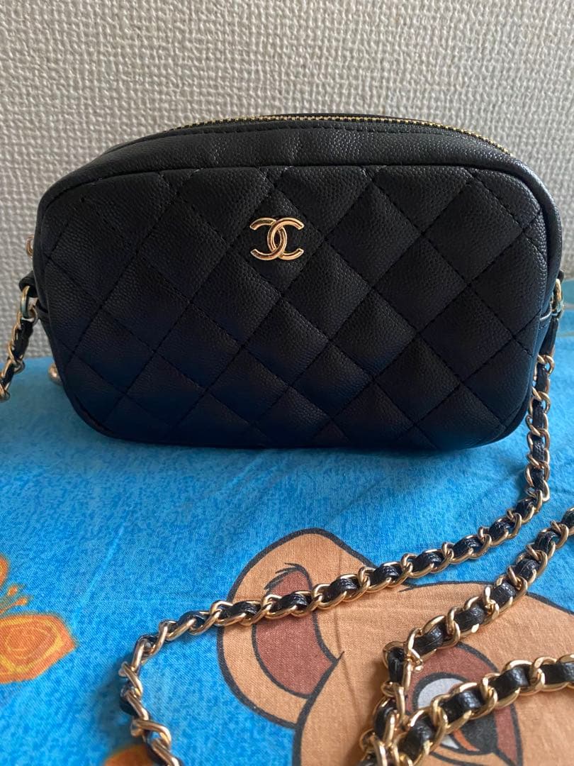 (最終価格!!) 新品、未使用CHANELノベルティ、ブラックショルダーバッグ♡