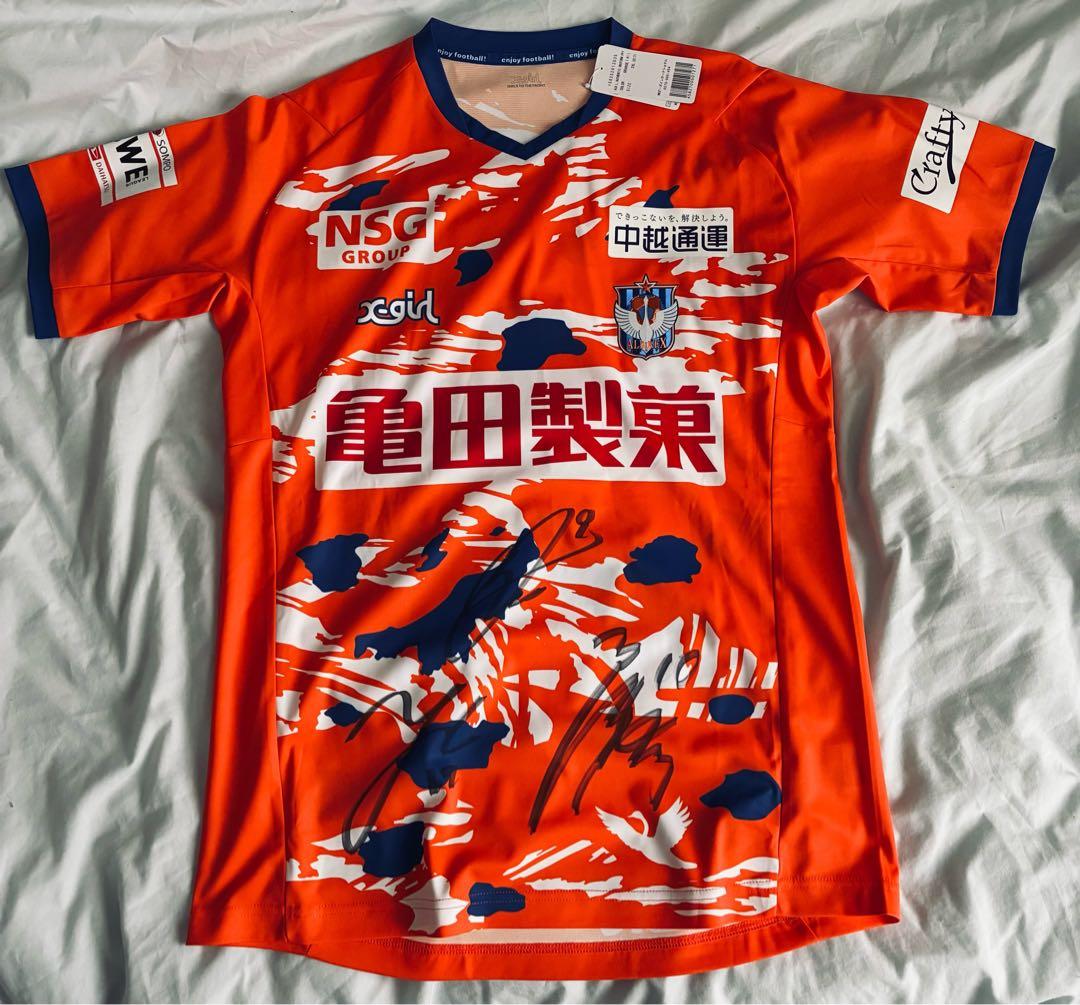 アルビレックス新潟レディース【川澄奈穂美サイン入り】オーセンティックユニフォーム