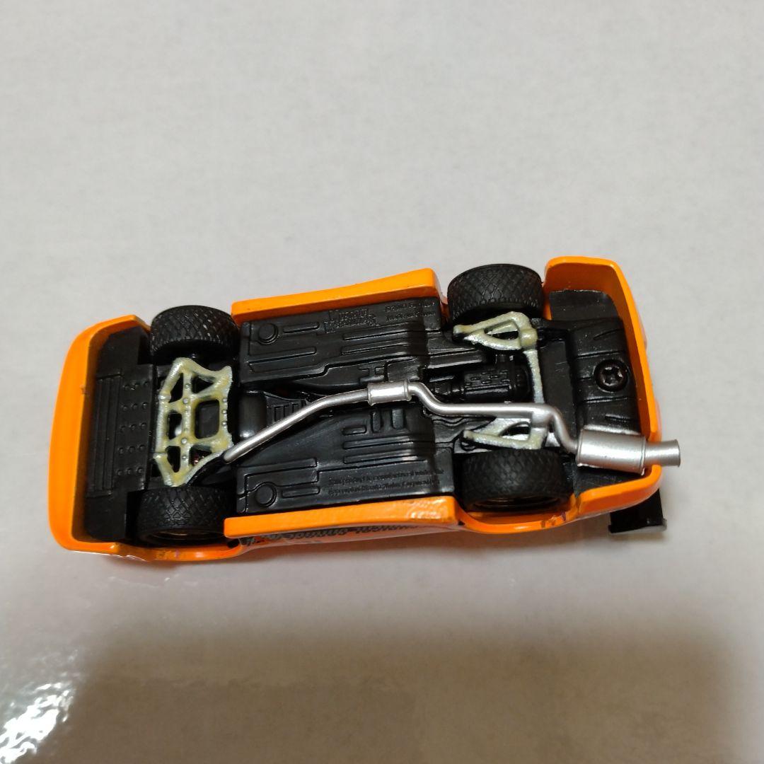 難あり 1/64 マッスルマシーン 4 FD3S D1仕様 蛍光オレンジ