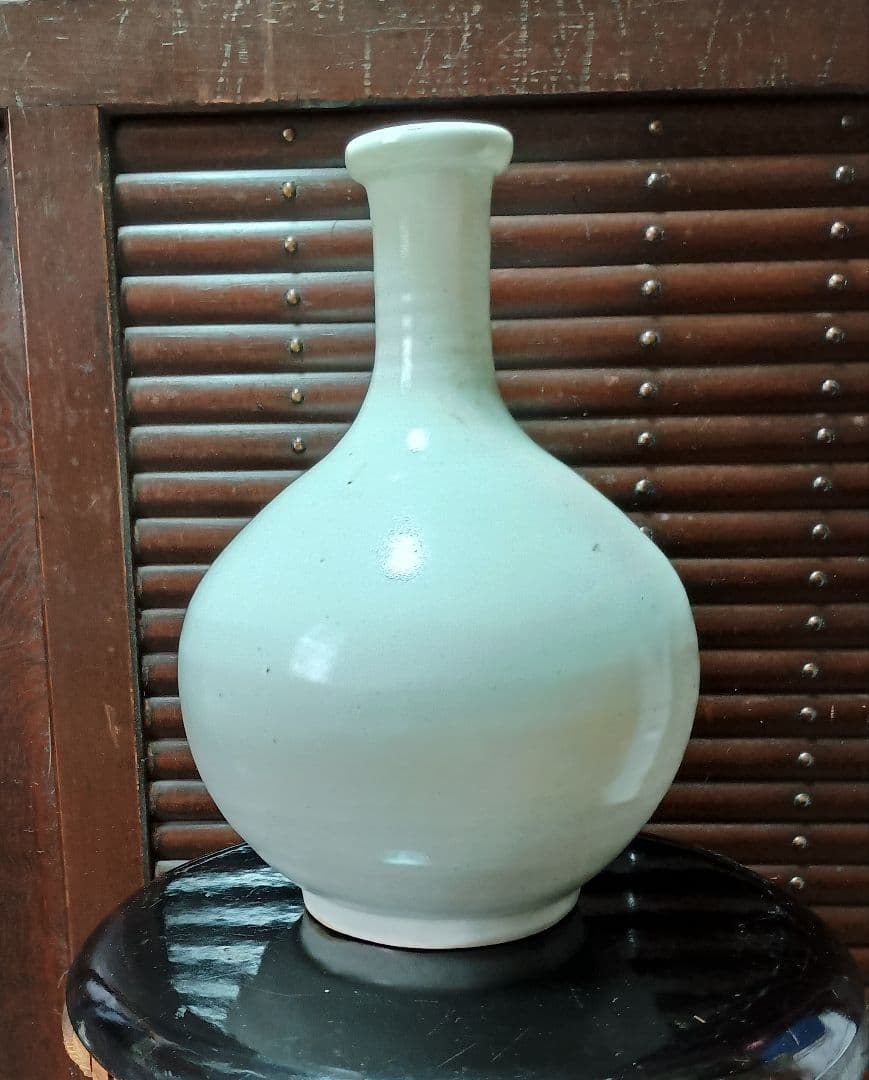 白磁徳利　白磁　花生