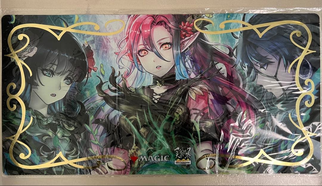 マジック大戦祭　限定　箔押し版　プレイマット ラノワールのエルフ②