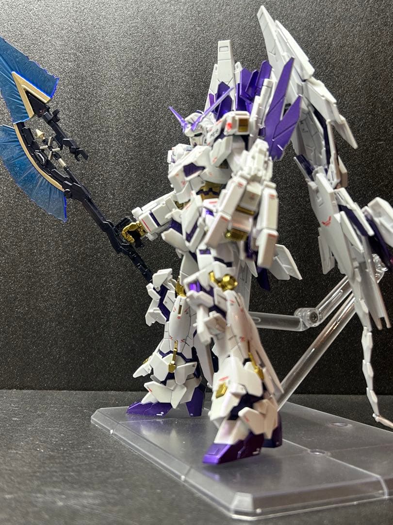 HG ユニコーンガンダム ペルフェクティビリティ　全塗装　完成品