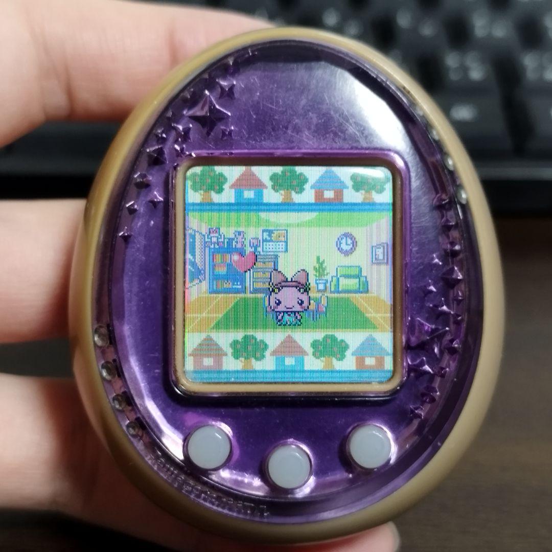 【動作品】 BANDAI たまごっち iDL パープル 紫