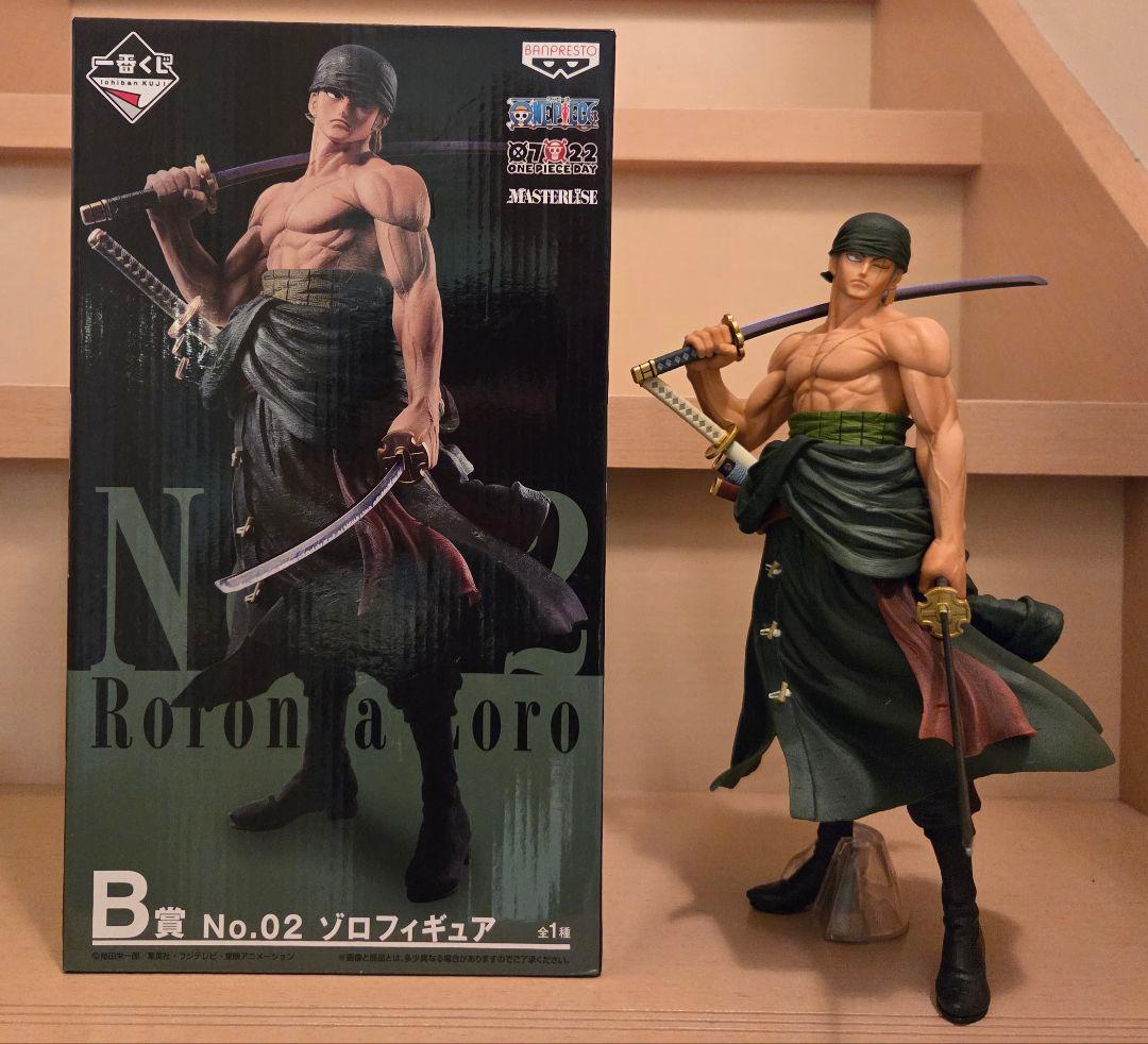 【開封品】ロロノア・ゾロ B賞 No.02 フィギュア
