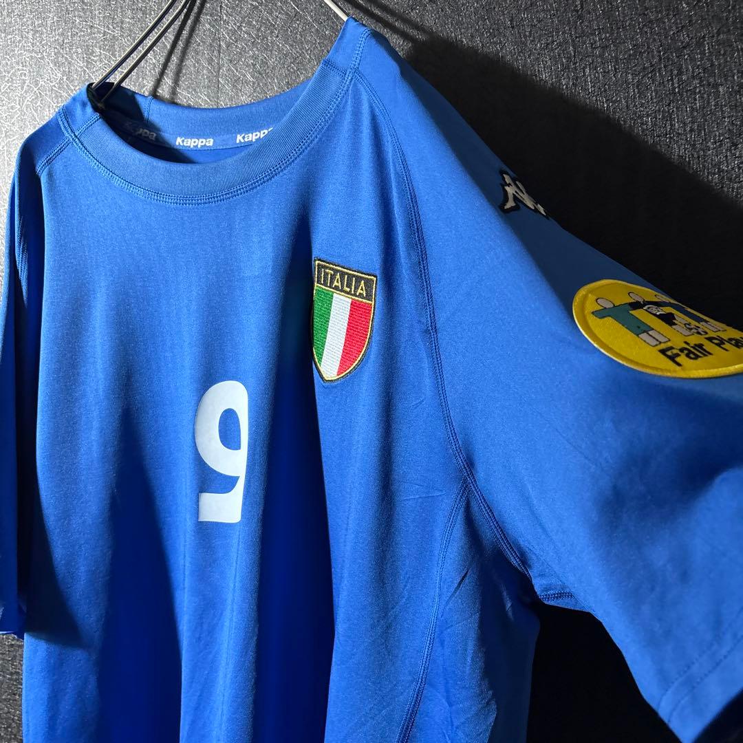 【★F・インザーギ】 カッパ イタリア代表 サッカー ユニフォーム XL 9番