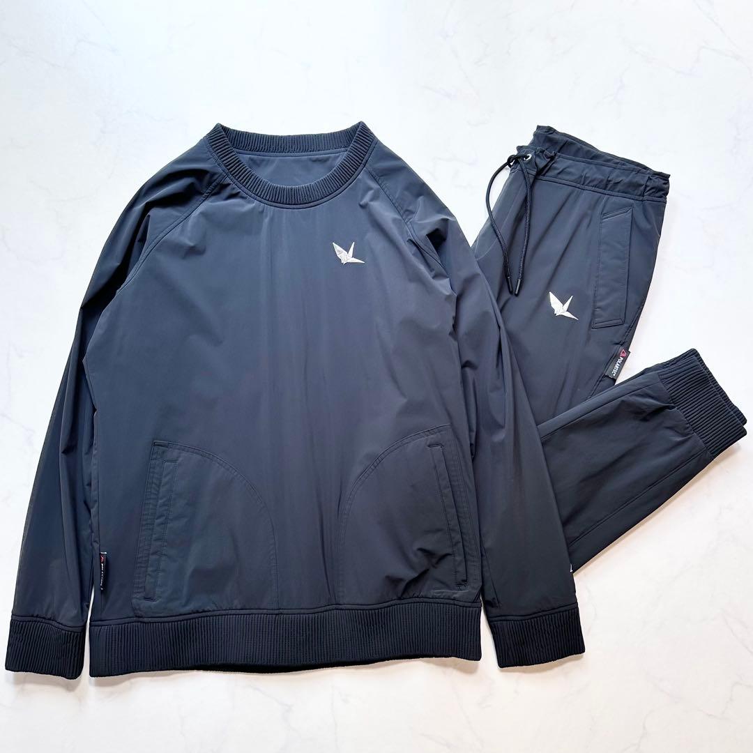 極美品✨1PIU1UGUALE3 GOLF セットアップ スニード 黒 Ⅶ／Ⅵ