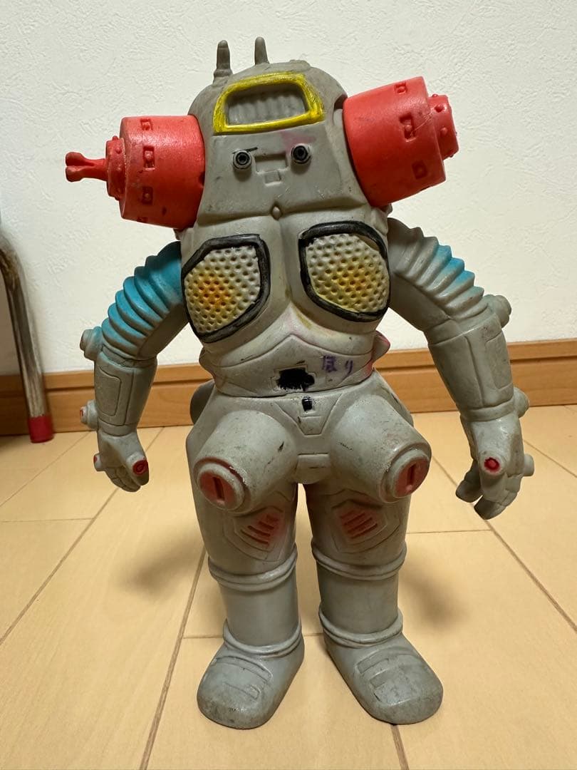 カ*ミ様 売り切り！マルサン ブルマァク移行期 ソフビ キングジョー　補修なし