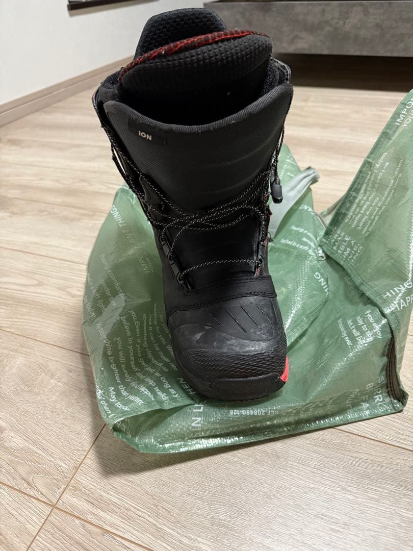 BURTON ION スノーボードブーツ 黒/赤